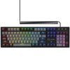 Lorgar azar 514, gaming toetsenbord (zwart, us lay-out, logar dream, rgb)