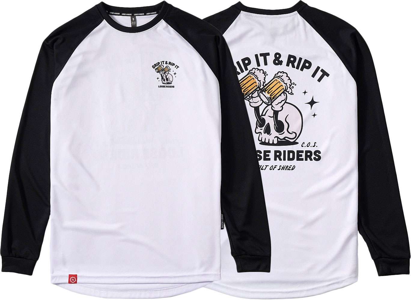 Loose riders grip it - mtb long sleeve jersey