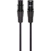 Goobay xlr-aansluitkabel (zwart, 2 meter) - afbeelding 2
