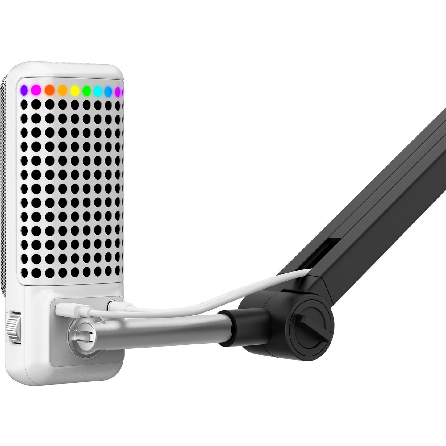 Nzxt capsule elite microfoon (wit, rgb, usb-c)