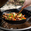 Kamado joe karbon steel wok