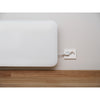 Mill steel wifi paneelverwarming pa1500wifi4a met voet, 1500 watt convector (wit, wifi 2,4 ghz (wifi 6), bluetooth 5.2, zigbee 3.0 + app)