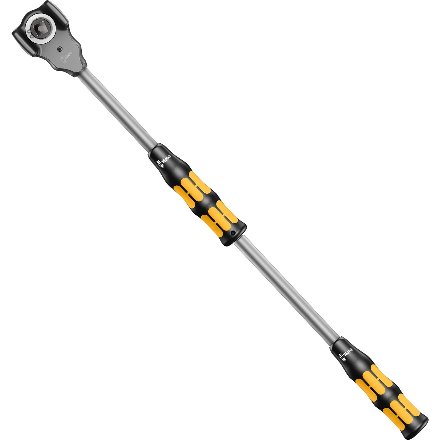 Wera 8002 c koloss all-inclusive set met 1 2 -aandrijving ratel (zwart geel, 5-delig)