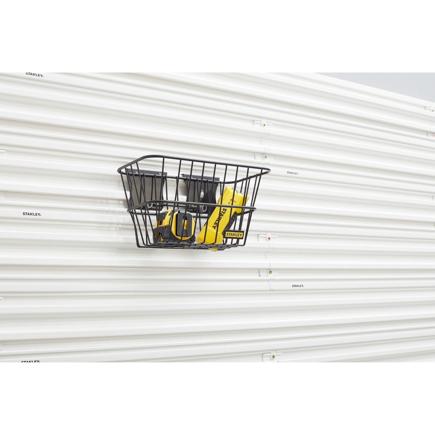Stanley track wall® mandje