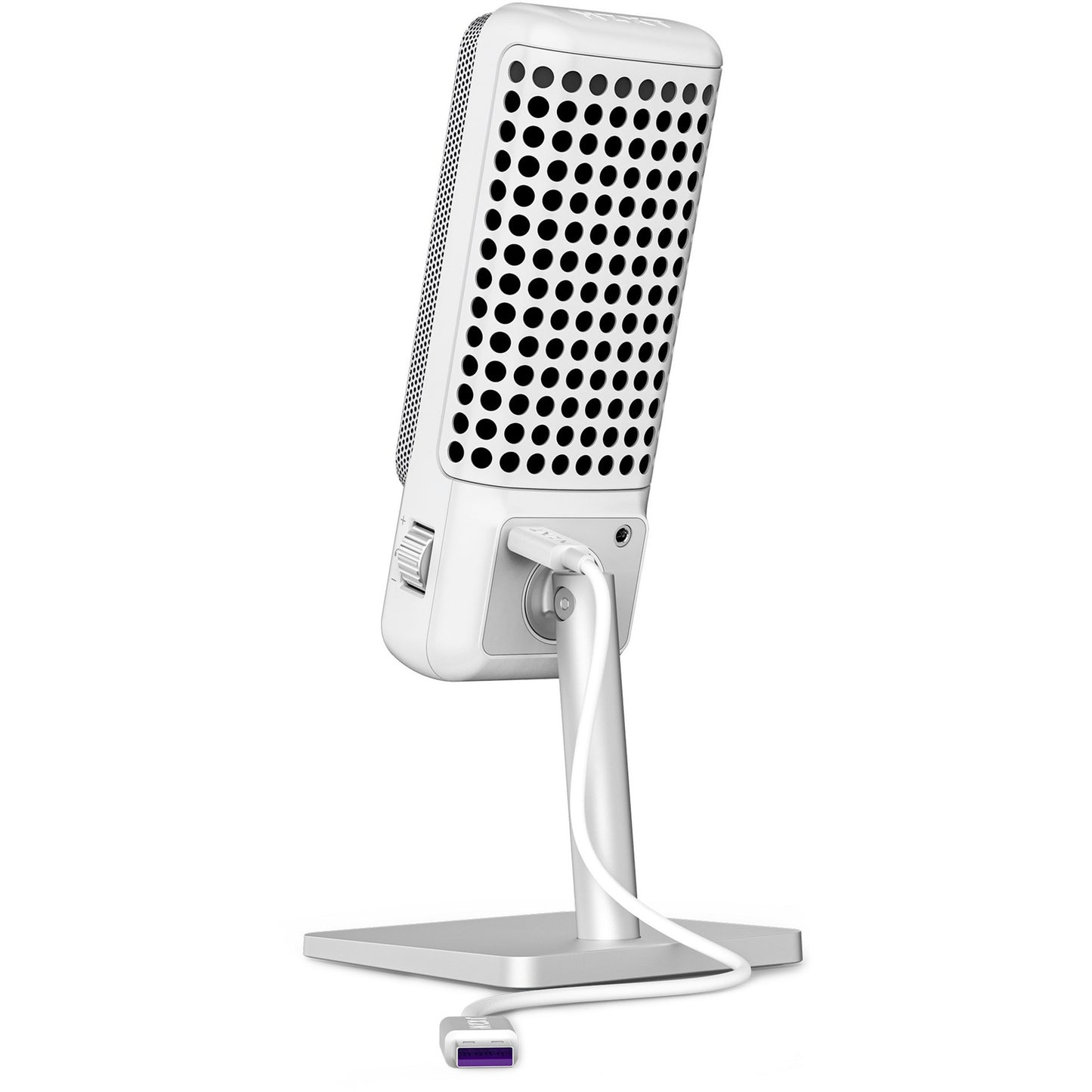 Nzxt capsule elite microfoon (wit, rgb, usb-c)