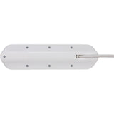 Brennenstuhl ®estilo hoekaansluitdoosstrook met usb laadfunctie 4-weg 2x beschermende contactdozen 2x euro zilver wit - afbeelding 6