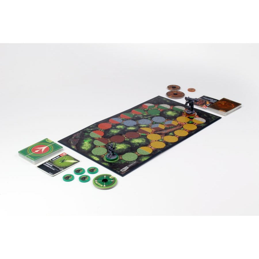 White goblin games unmatched: robin hood vs bigfoot bordspel (nederlands, 2 spelers, 20 minuten, vanaf 10 jaar)