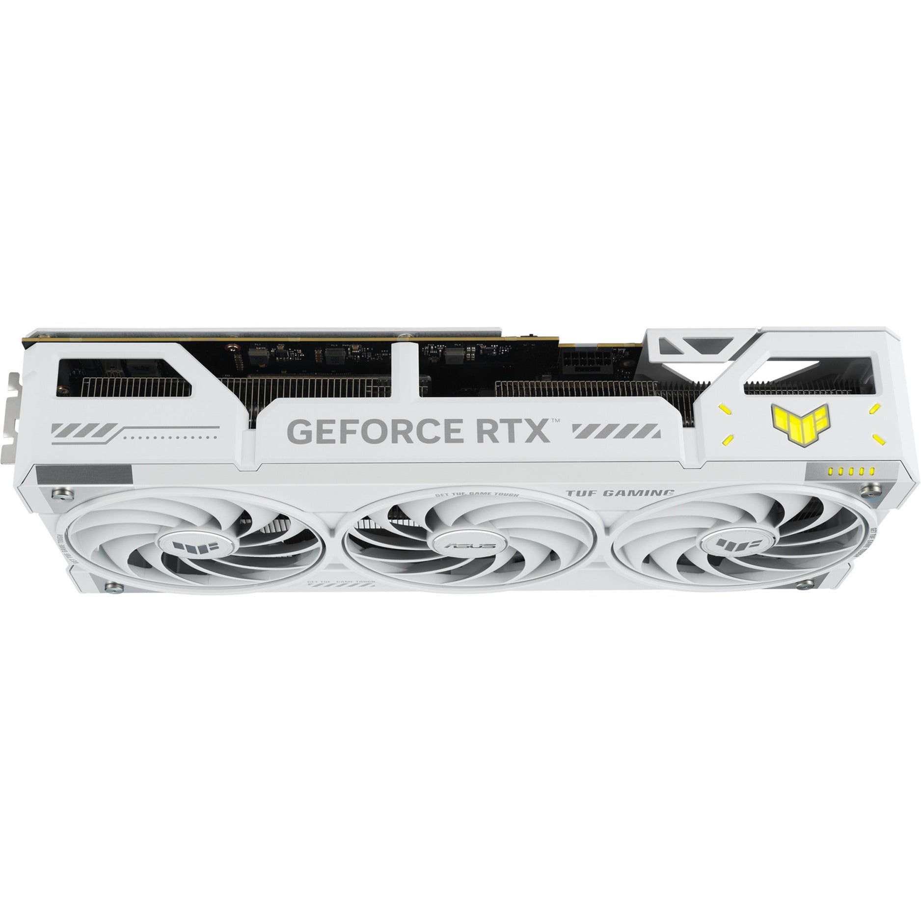 Asus tuf gaming geforce rtx 5070 ti oc white grafische kaart (wit, 3x displayport, 2x hdmi, dlss 4)