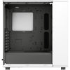 Fractal design north midi tower behuizing (wit houtkleur | 2x usb-a | 1x usb-c | tempered glass)