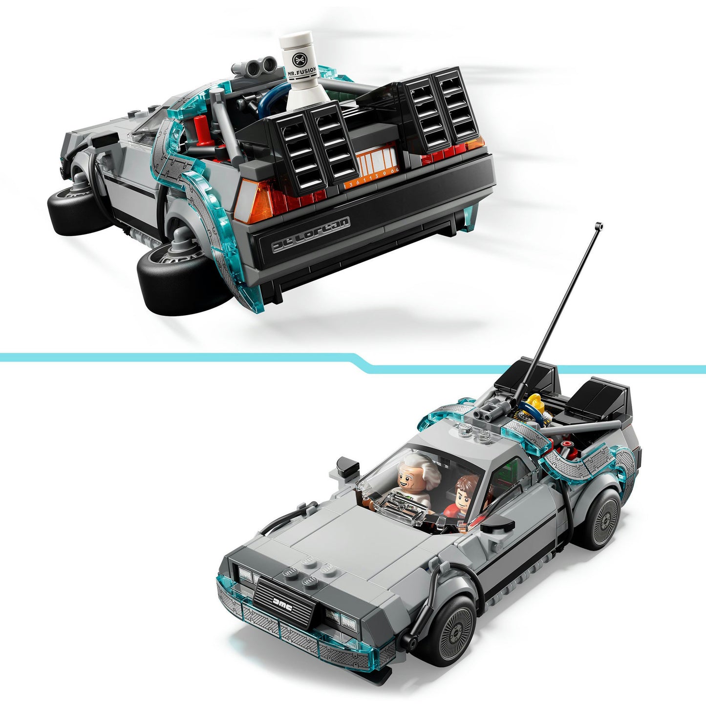Lego speed champions tijdmachine uit back to the future - 77256