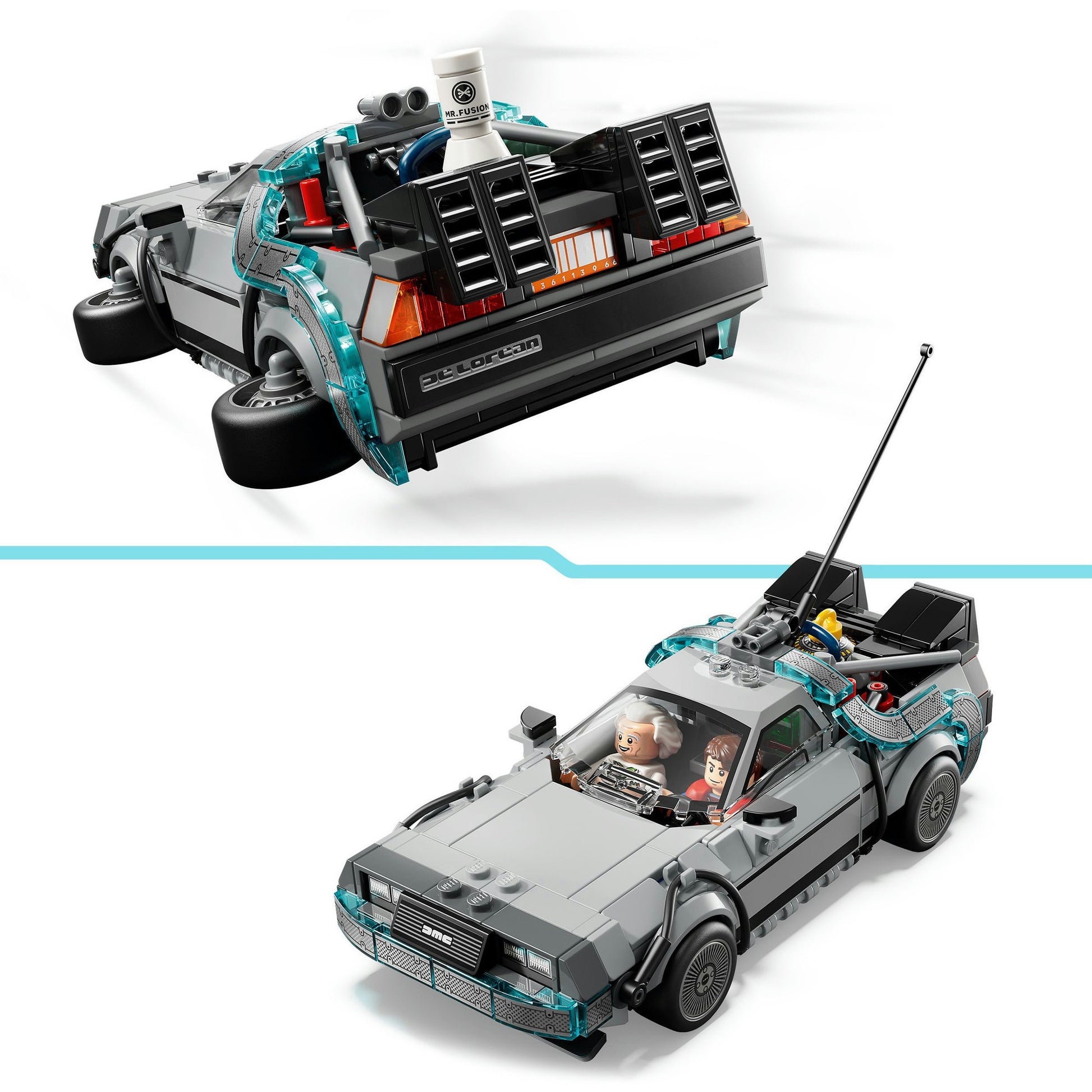 Lego speed champions tijdmachine uit back to the future - 77256