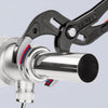 Knipex sifon en connectorentang 81 11 250 zweedse- waterpomp-tang (rood, 25 instelposities)