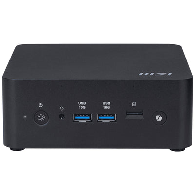 Msi cubi nuc ai+ 2mg-007eu pc-systeem (zwart | core ultra 7 258v | arc graphics 140v | 32 gb | 1 tb ssd)