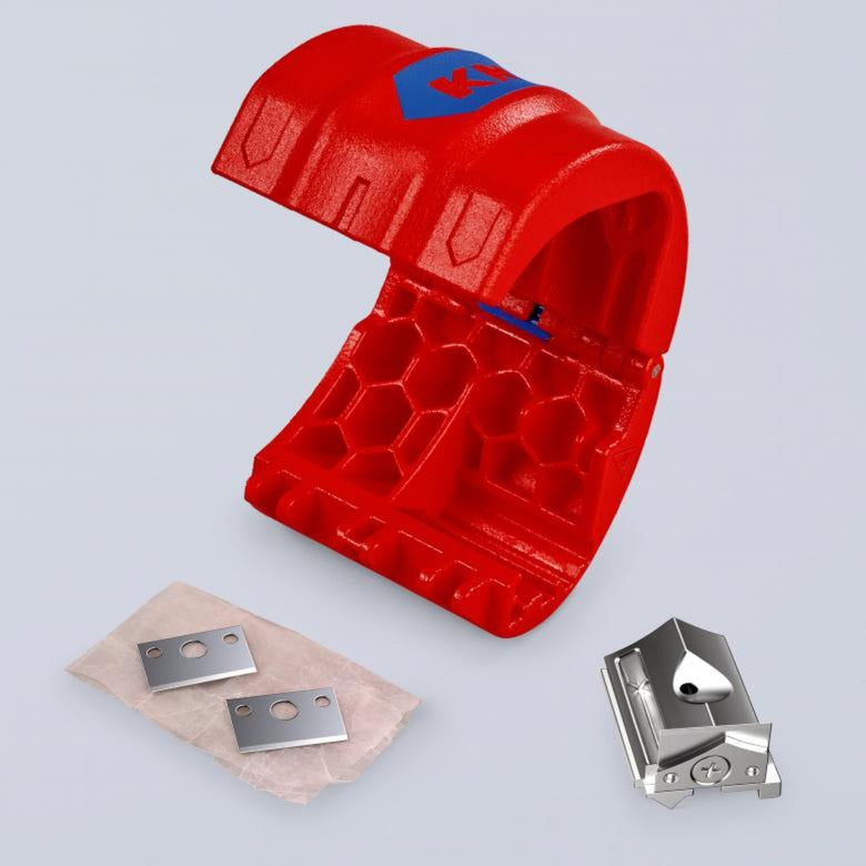 Knipex bix 90 22 10 bk pijpsnijder (rood blauw)