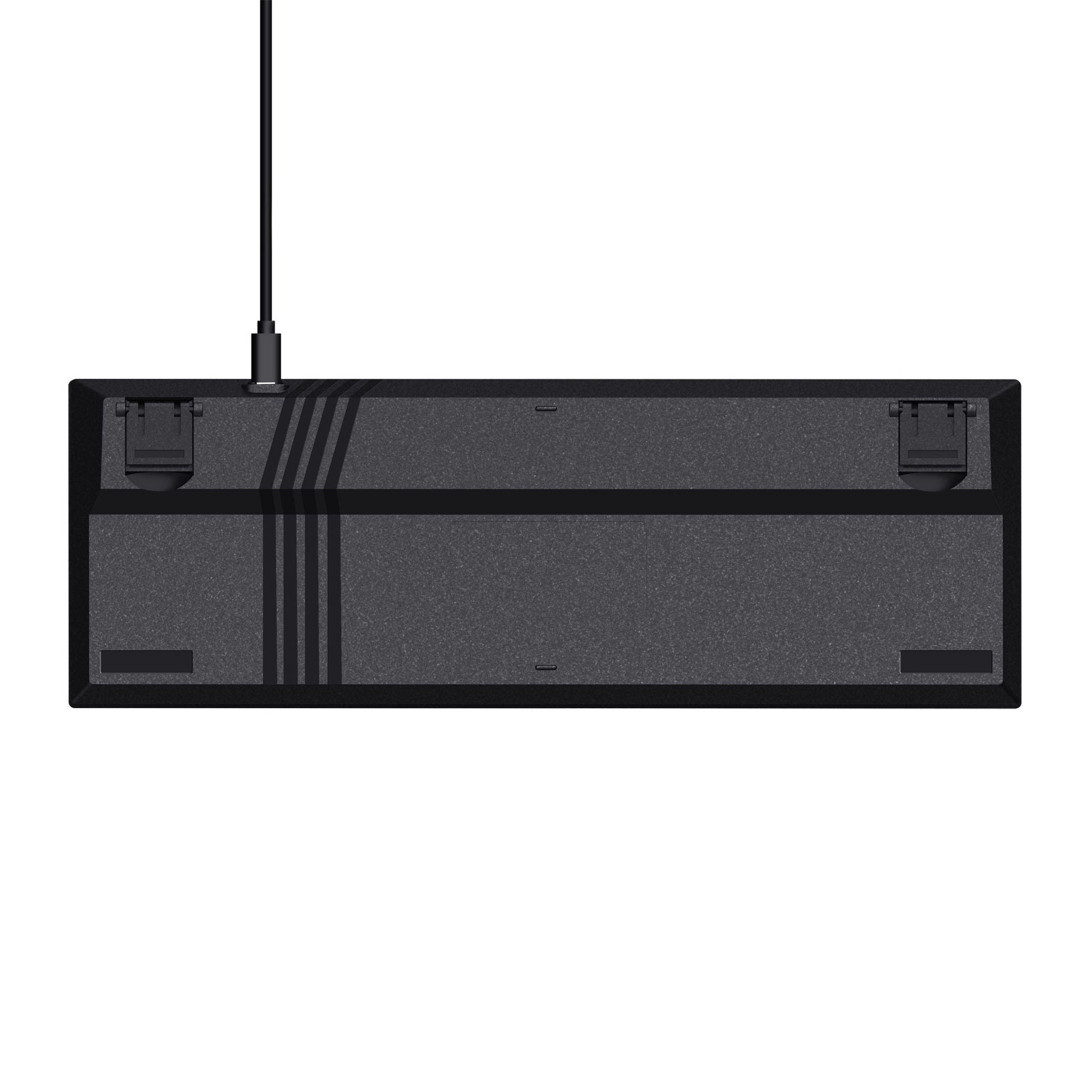 Trust gxt 867 acira 60% mini mechanisch gaming toetsenbord (zwart, us lay-out (qwerty), outemu red, 60%, rgb)