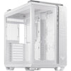 Asus tuf gaming gt502 midi tower behuizing (wit | 2x usb-a | 1x usb-c | tempered glass)
