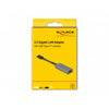 Delock usb-c > 2.5 gigabit lan slim netwerkadapter (grijs)