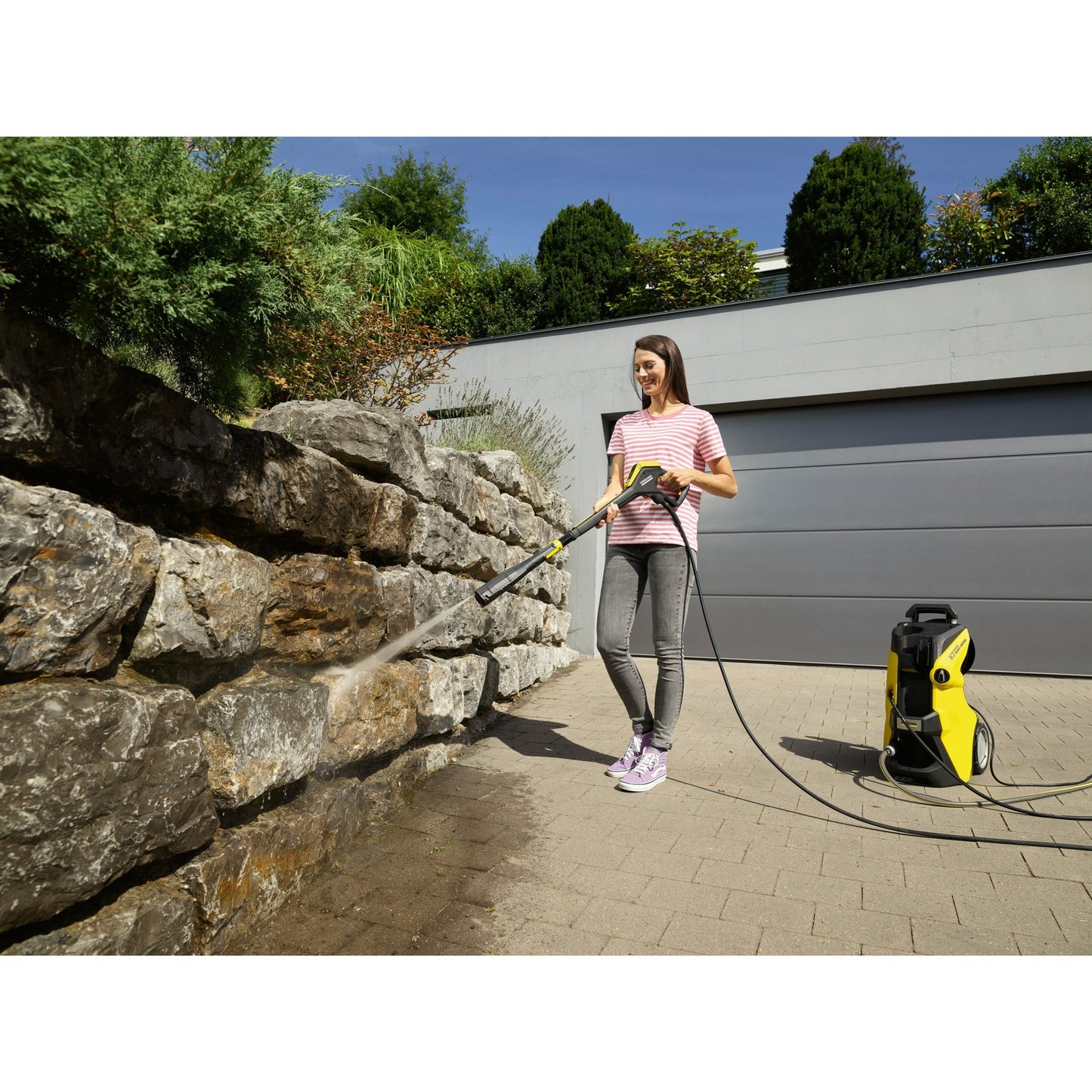 Kärcher k 7 premium smart control home hogedrukreiniger (geel zwart, 1.317-233.0, bluetooth)