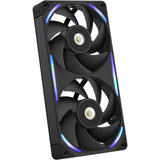 Nzxt f240x rgb case fans (zwart, 2 stuks, 240 x 120 x 30 mm, pwm) - afbeelding 4