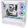Thermaltake ct120 ex argb sync pc cooling fan snow (3-fan pack) case fans (wit, 3 stuks, 120 x 120 x 25 mm, pwm)