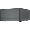 Silverstone crown 04 htpc behuizing (donkergrijs | 4x usb-a | 1x usb-c)