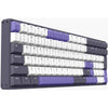 Iqunix f97 lavandin wireless mechanical keyboard (lavendel, us lay-out (qwerty), cherry mx brown, 96%, rgb leds, hot-swappable, pbt, 2.4ghz | bluetooth 5.1 | usb-c)