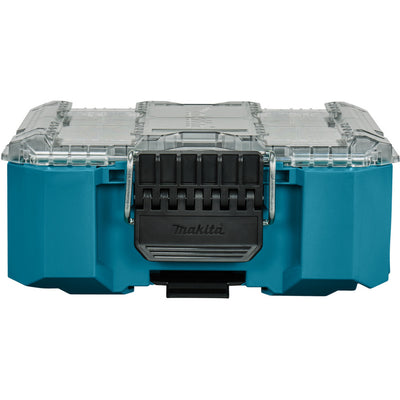 Makita maktrak organizer compact p-91067 gereedschapsbox (blauw zwart)
