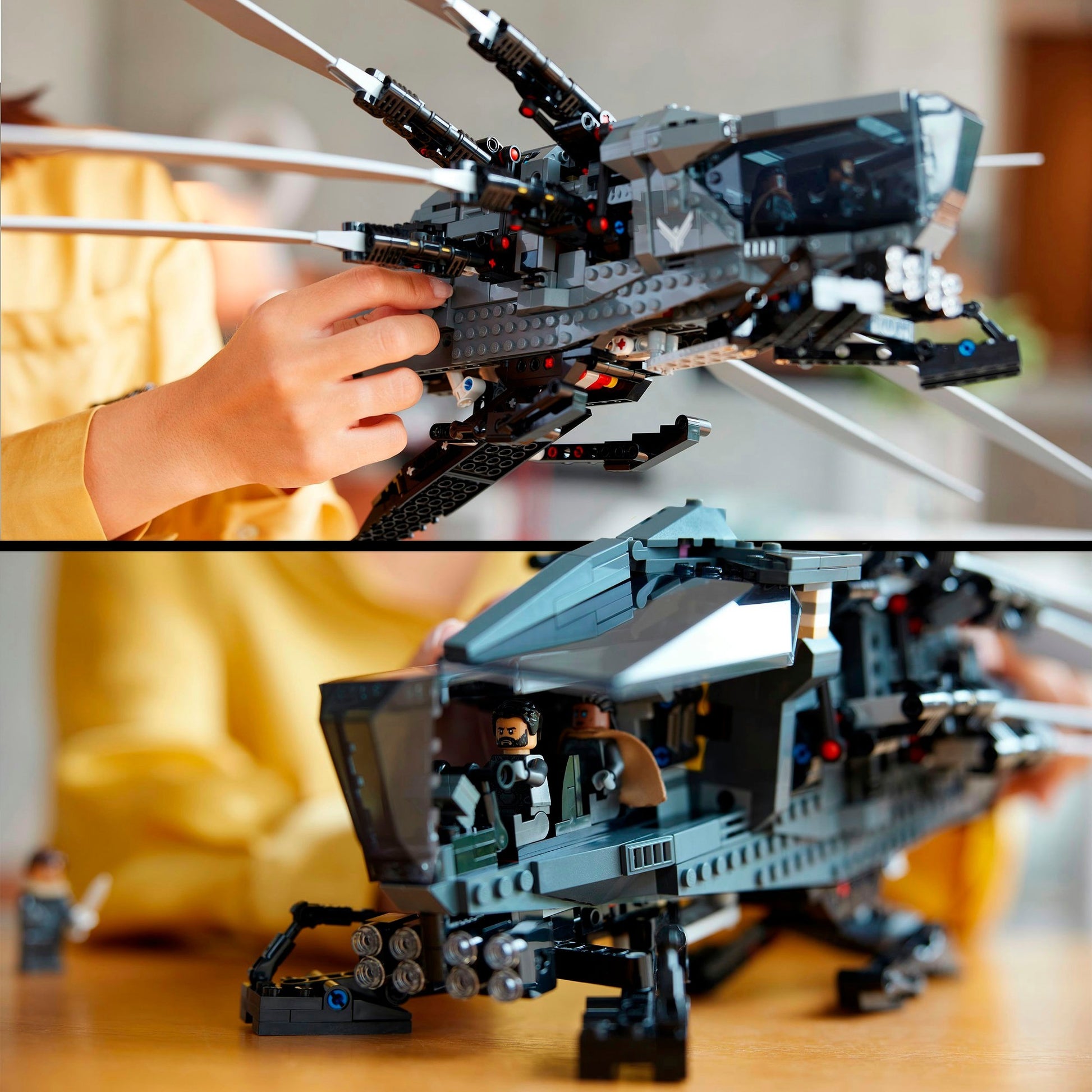Lego icons - dune atreides royal ornithopter constructiespeelgoed (10327)