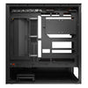 Cougar cfv235 mesh midi tower behuizing (zwart | 2x usb-a | 1x usb-c | rgb | tempered glass)