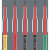 Wera kraftform kompakt vde 16 extra slim 1 tool finder schroevendraaier (rood geel, 16‑delig)