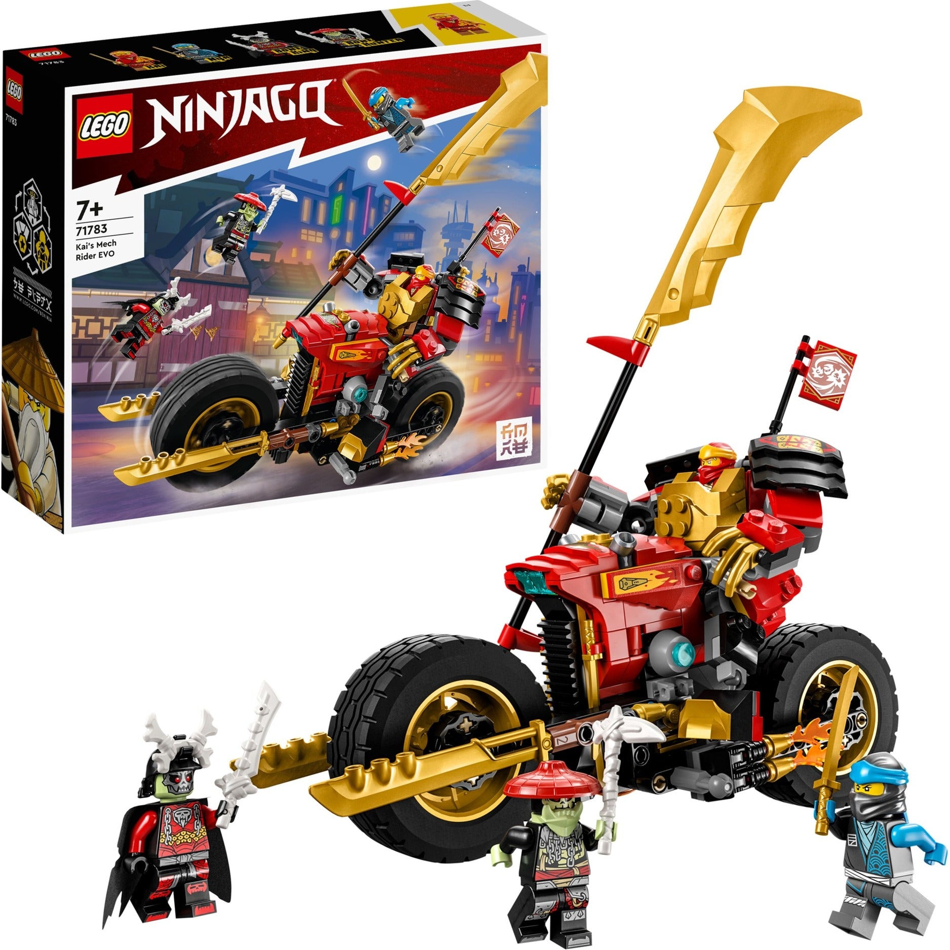 Lego ninjago - kai’s mech rider evo constructiespeelgoed (71783)