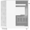 Nzxt h6 flow rgb midi tower behuizing (wit | 2x usb-a | 1x usb-c | rgb | tempered glass)