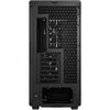Fractal design north xl midi tower behuizing (zwart houtkleur | 2x usb-a | 1x usb-c)