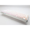 Ducky one 3 classic pure white tkl rgb mechanisch toetsenbord (wit, us lay-out (qwerty), cherry mx red, 80% (tkl), rgb leds, double-shot pbt, hot-swappable, quack mechanics)