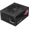 Asus rog strix gold aura edition modulaire 1200 watt voeding (zwart, 1x 12vhpwr, 4x pcie)