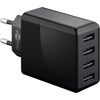 Goobay 4-way usb charger (30 w) (zwart)