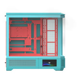 Thermaltake view 600 tg mint strawberry big tower behuizing (mint bes | 2x usb-a | 1x usb-c | tempered glass) - afbeelding 11