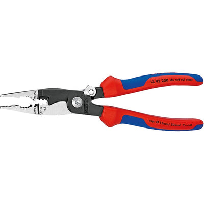 Knipex elektronica-installatietang 13 92 200 (rood blauw)