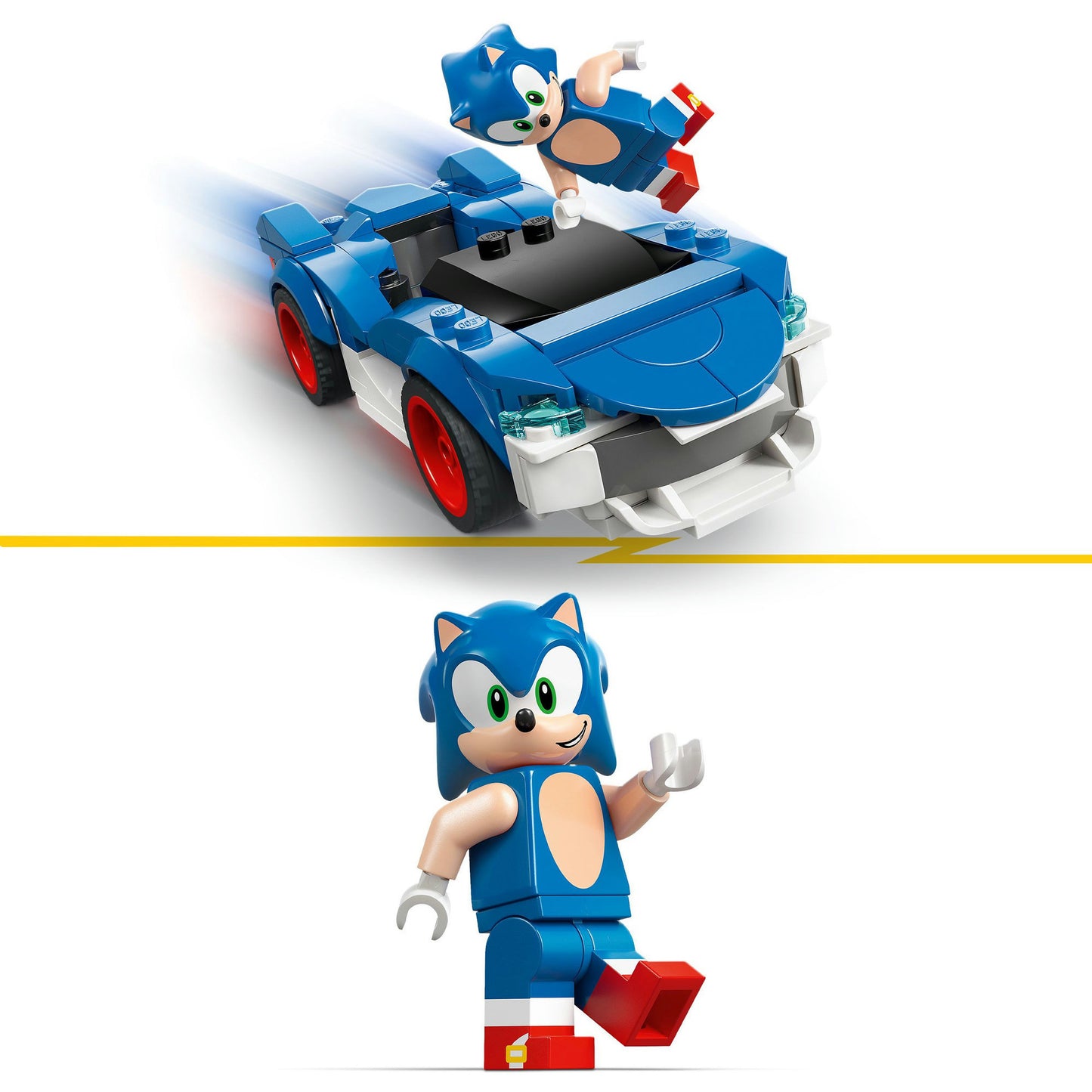 Lego sonic the hedgehog 77117 sonics auto: speed star lightning