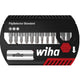 Wiha bitset flipselector standard 25 mm (zwart rood, phillips, pozidriv, torx® 13-delig 1 4 c6,3 met riemclip)