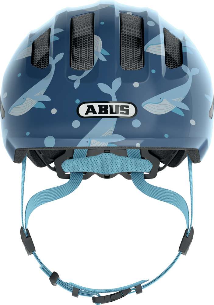 Abus helm Smiley 3.0 Blauw whale M 50-55cm