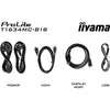 Iiyama prolite t1634mc-b1s 16 touchscreen monitor (zwart (mat), hdmi, displayport, vga)