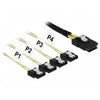 Delock mini sas sff-8087 > 4x sata 7-pin adapter (1 meter)
