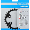 Shimano blad 38t 10v deore zwart y1wd98030