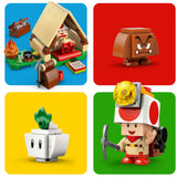 Lego super mario - toad-baas' kampeerplaats constructiespeelgoed (72040) - afbeelding 6