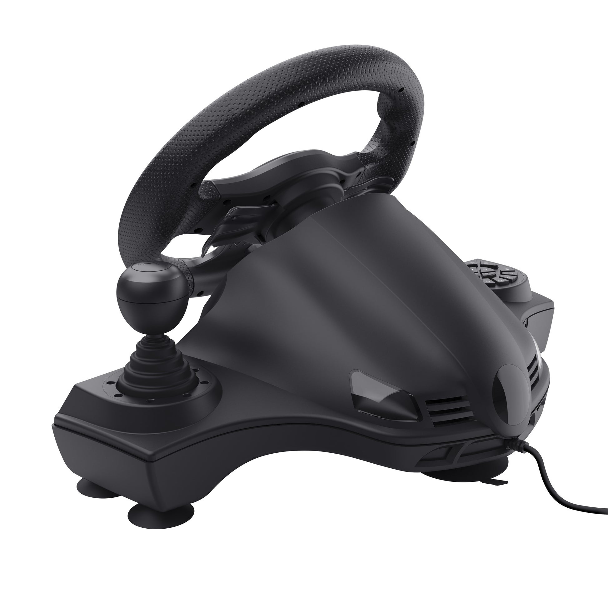 Trust gxt 289 movi racestuur stuur (zwart, pc, xbox series x s, switch, playstation 4)