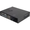 Silverstone milo ml03b desktop behuizing (zwart | 2x usb-a)