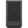 Silverstone sst-fah1mb-g midi tower behuizing (zwart | 3x usb-a | tempered glass)
