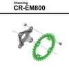 Shimano steps cr-em800 chainring without 4-arm spider