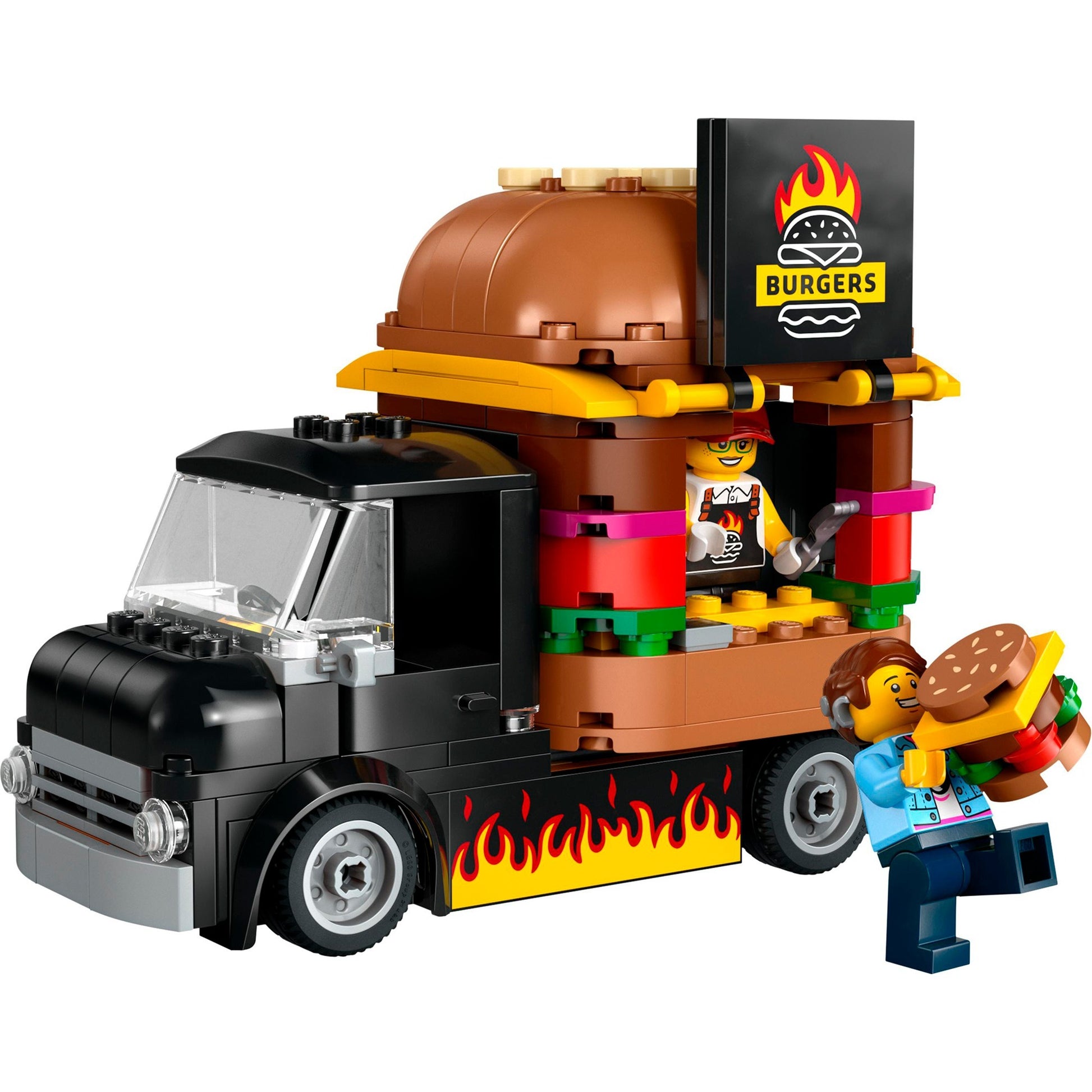 Lego city - hamburgertruck constructiespeelgoed (60404)